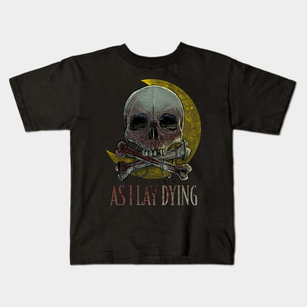 As I Lay Dying Kids T-Shirt by DeathAnarchy